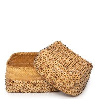 The Coconut Shell Basket - Natural - L