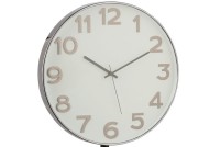 J-Line Arabic Numerals clock - plastic - dark gray - Ø 39 cm