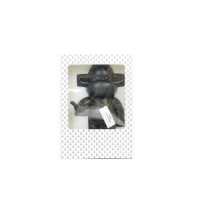 Ornament - Hang Loose Monkey Figurine 'The Legend' - Polyresin - Black - 33x21x50cm