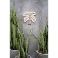 De Cotton Shell Palmboom - Wit Naturel