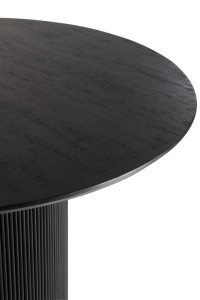 J-Line Table Vincent Mango Wood Black Large