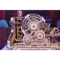 Robotime, 3D DIY Houten Modelbouwpakket Gearball Scramble, Marble Run, EGC01, 29,5x19,5x23,5cm