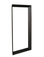 Kyro Black Acacia Wood Rectangle Mirror Large