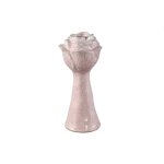 Minerva Light Pink Ceramic Flower Shaped Vase L