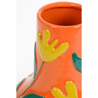 Ava Vaas - H30 x Ø25 cm - Keramiek - Oranje