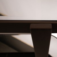 Yozan Console Table Mirror Metal Legs