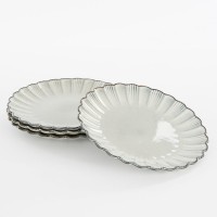 Corfu Dinner Plate - H3 x Ø27 cm - Ceramic - Gray