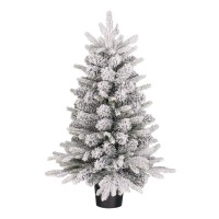 Grimshaw Kunstkerstboom in Pot - H90 x  Ø61 cm - Groen