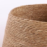 Kerstboomrok - H26 x Ø50 cm - Zeegras - Naturel Bruin