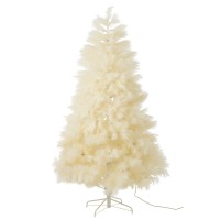 J-Line Kerstboom 400 Led Pampa Metaal Ecru