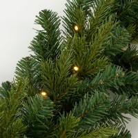 Black Box Trees Flachau Guirlande met Warm Witte LED Verlichting - L180 cm - Groen