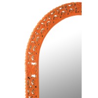 J-Line Spiegel Gekerfd Mumbai Mango Hout Mix