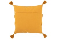 J-Line cushion U-shape Pattern - cotton - coral