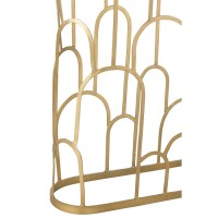 J-Line Console Moza Metaal/Marmer Goud