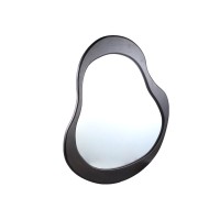 Barragh Brown Solid Wood Organic Mirror