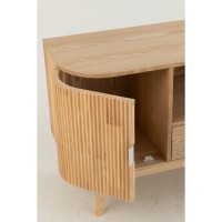 J-Line kast Rond - dennenhout - naturel - small