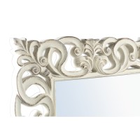 Morrigan White Poly Classical Mirror Rectangle