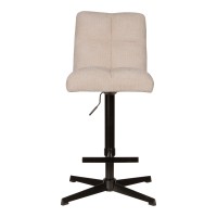 Milan Bar Chair Adjustable Cream
