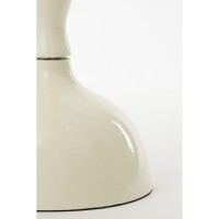 Duco Bijzettafel - H54 x Ø25 cm - Gerecycled Aluminium - Off-white