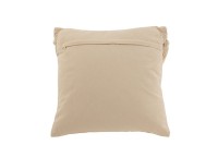 J-Line cushion Cozy - cotton - brige - small