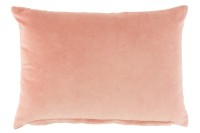 J-Line cushion Mirror Rectangle - cotton - pink/silver