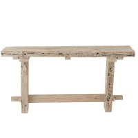 J-Line Console Brut Gerecycleerd Hout White Wash