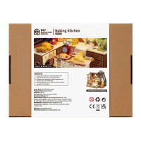 Robotime, DIY Huisje Kitchen, DG172, 22x15,x18,5cm
