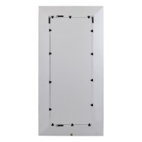 Chinasa White Rect Mdf Mirror Gold Finish Low