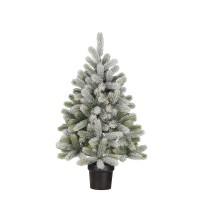 Nagoya Kunstkerstboom in Pot - H90 x  Ø55 cm - Groen
