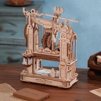 Robotime 3D Wooden Puzzle Classic Printing Press, LK602, 21.5x14.5x27cm