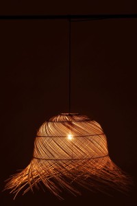 J-Line hanging lamp Round Branches - jute - natural