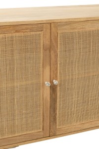 J-Line Rattan Mangohout Dresser Natural