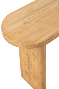 J-Line table - Teak wood - natural