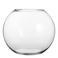 Babet Bol Vaas - H23 x Ø30 cm - Transparant
