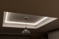 COB-LED-Stripe 5 Meter, weiß/transparent, dimmbar mit Memoryfunktion