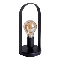 Metal table lamp "Faro" h: 28.5cm black