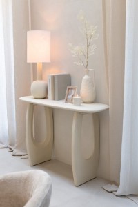 J-Line Console Mark Mangohout Wit