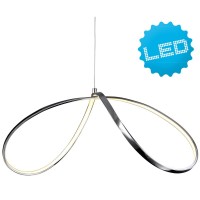 LED pendant lamp "Loop Line"