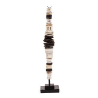 The Money Shell on Stand - Black White - M