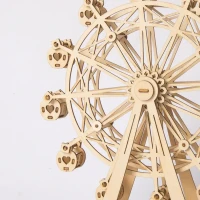Robotime, 3D Houten Puzzel Ferris Wheel, TG401, 15.5x6,2x16,5cm