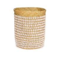 The Pandan Basket #1 - Natural White