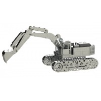 Metal Time 3D Metal Building Kit, Tireless Digger, MT043, 13.5x11.5x7cm