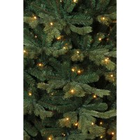 Sherwood Deluxe Kunstkerstboom met LED Verlichting - H120 x Ø94 cm - Groen