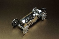 3D Metal Construction Kit, Silver Bullit, Time for Machine, T4M38015, 15.1x5.7x4.4 cm