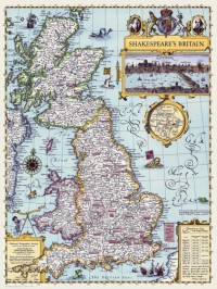 New York Puzzle Company Shakespeare's Britain - 1000 pieces