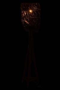 J-Line lamp Branches Arthur - wood - brown - large