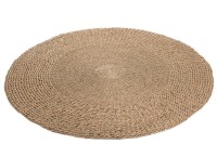 J-Line carpet Round Braided - seagrass - natural