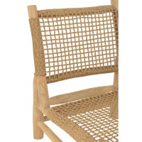 J-Line Zetel Vita Teak/Kunststof Naturel