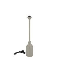 Tanaiya Cream Round Iron Table Lamp Round Cap