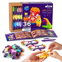 OKTO 36 COLORS SET WITH AIR CLAY, 70149